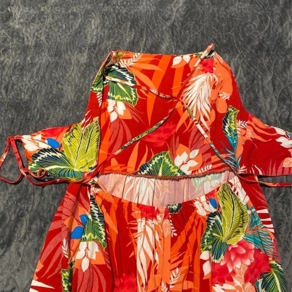 EXPRESS FLORAL MAXI DRESS FOR SUMMER SIZE MEDIUM - Picture 11 of 11